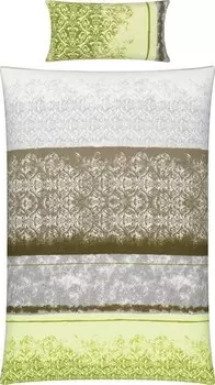 Комплект постельного белья Erwin Mller 143016 2-teilig, 135x1x200 см цвет grn-beige