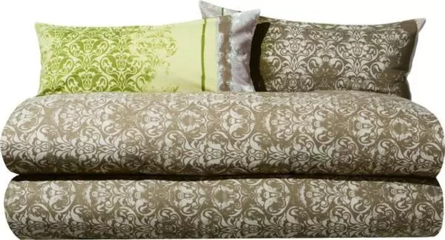 Комплект постельного белья Erwin Mller Sparpaket 4 шт. 143022, 135x1x220 см цвет grn-beige