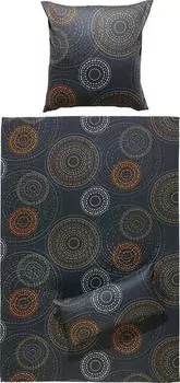 Комплект постельного белья Erwin Mller 166062 2-teilig, 135x1x200 см, антрацитовый