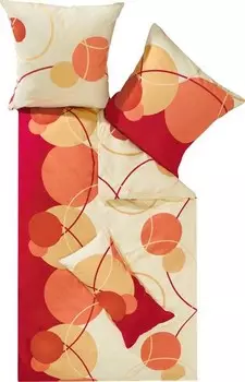 Комплект постельного белья Erwin Mller 60332 2-teilig, 200x1x220 см, оранжевый