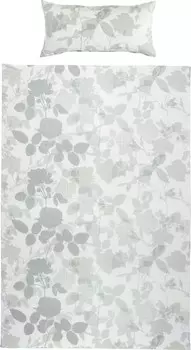 Комплект постельного белья Erwin Mller 204617 2-teilig, 135x1x200 см цвет hellgrau-wei