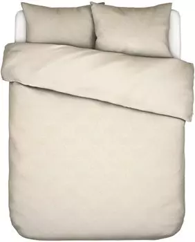 Комплект постельного белья Essenza из бамбука и сатина Felipa Color Oyster Размер 155x220+80x80