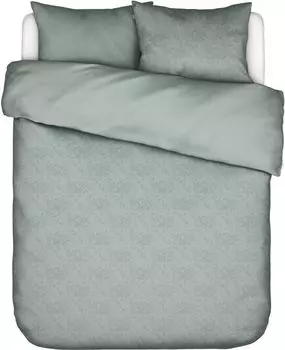 Комплект постельного белья Essenza из бамбука и сатина Felipa Цвет Пыльный зеленый Размер 200x200+2-80x80
