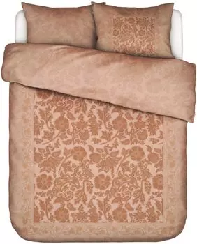 Комплект постельного белья Essenza сатиновый Maere цвет розовый песок размер 140х200+70х90