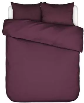 Комплект постельного белья Essenza сатиновый цвет мятный бордовый размер 200х200+2х80х80