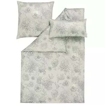 Комплект постельного белья Estella Exquisit Swiss премиум из сатина MARTHA цвет reseda размер 135х200+80х80+40х80 см