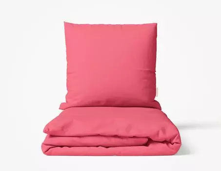 Комплект постельного белья Фабрика прачечной MOMM цвет опал розовый размер 135х200+80х80 MOMM Wschefabrik
