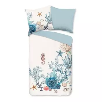 Комплект постельного белья Good morning Reine, 200x2x200 см, синий