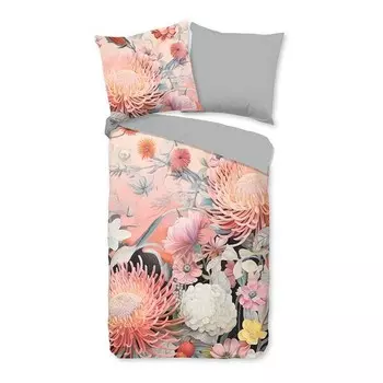 Комплект постельного белья Good morning Delphine, 155x2x220 см цвет peach