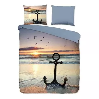 Комплект постельного белья Good morning Mar, 240x2x240 см, синий