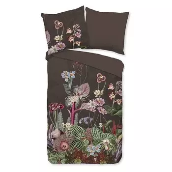 Комплект постельного белья Good morning Phoebe, 155x220x1 см, коричневый