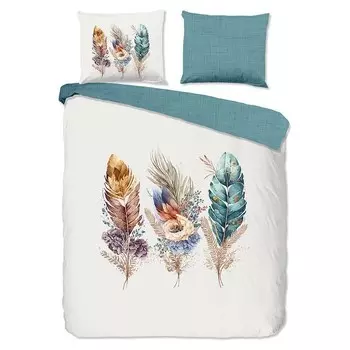 Комплект постельного белья Good morning Via, 200x240x1 см цвет petrol