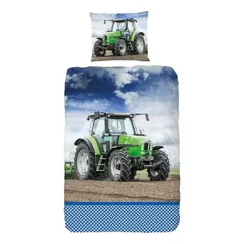 Комплект постельного белья Good morning Strong, 140x240x1 см цвет grn/blau