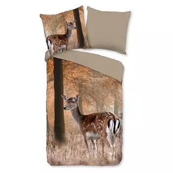 Комплект постельного белья Good morning Gavin, 135x200x1 см, коричневый