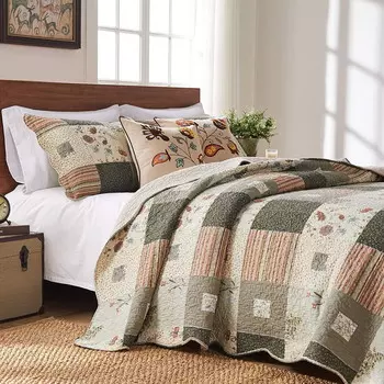 Комплект постельного белья Greenland Home Fashions 5 предметов, разноцветный
