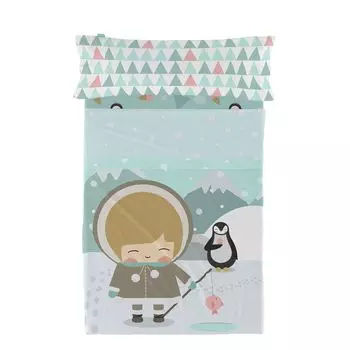 Комплект постельного белья HappyFriday Happynois Skymo Day Colorful Одноместный матрас, 2 предмета