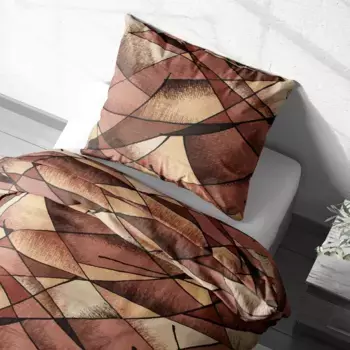 Комплект постельного белья Heubergshop, коричневый