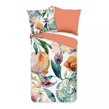 Комплект постельного белья HIP Bernice, 200x2x200 см, оранжевый