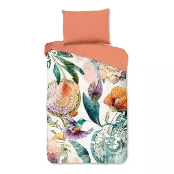 Комплект постельного белья HIP Bernice, 140x2x200 см, оранжевый