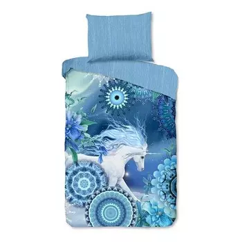 Комплект постельного белья HIP Lumi, 140x200x1 см, синий