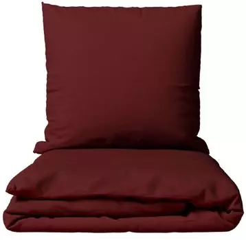 Комплект постельного белья хлопок Bordeaux Renforce 200х220 см 100% хлопок на молнии однотонный leonado vicenti