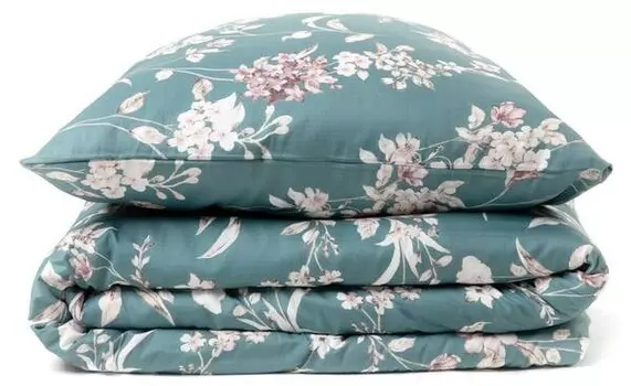 Комплект постельного белья Homlando GRELIO, 160x2x200 см, синий