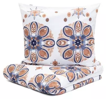 Комплект постельного белья Homlando KATHRYN, 200x2x220 см, белый