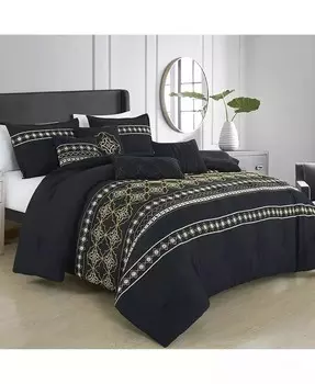 Комплект постельного белья из 7 предметов Tzila -King Marcielo, мультиколор