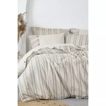 Комплект постельного белья из двойного жаккарда из органического хлопка Ecocotton - Delfin