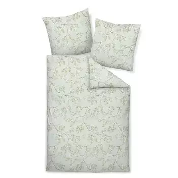 Комплект постельного белья из джерси интерлок Janine Design CARMEN S 55077 цвет шалфейный зеленый нефрит-06 размер 135х200+80х80см Original Janine