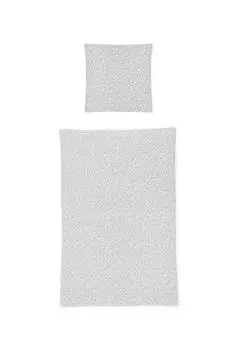 Комплект постельного белья из хлопка Easy 8440 Mina irisette, цвет Gesamt Breite Silber