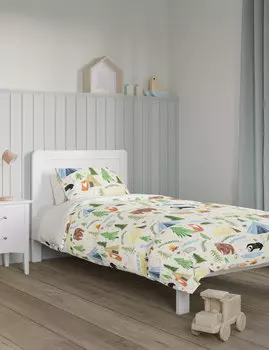 Комплект постельного белья из смеси хлопка Woodland Marks & Spencer