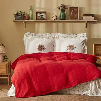 Комплект постельного белья Karaca Home Весенний комплект для двух вещей, белый