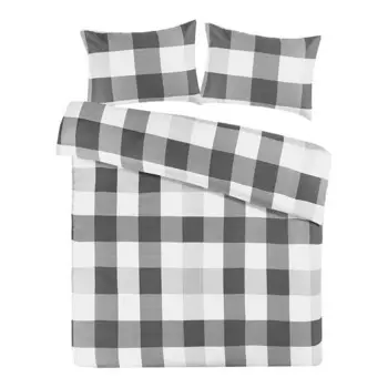 Комплект постельного белья Kayoom Nevada, серый/белый
