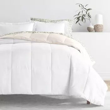 Комплект постельного белья, комплект двусторонних одеял ienjoy Home, цвет White / Ivory