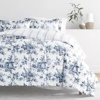 Комплект постельного белья, комплект одеял с мягким рисунком и комплект однотонного постельного белья ienjoy Home, цвет Stone