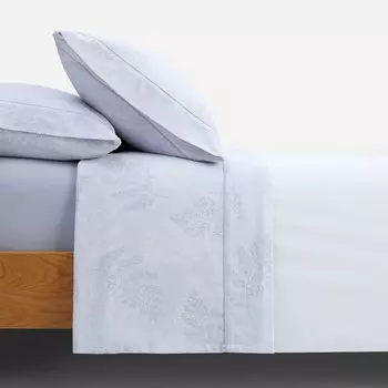 Комплект постельного белья Lucina из фланели Basics El Corte Ingls, серый