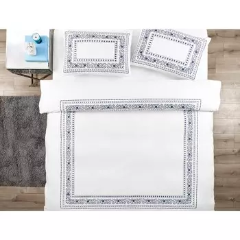 Комплект постельного белья Madame Coco Arber — темно-синий