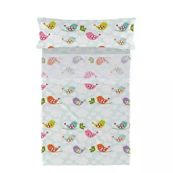 Комплект постельного белья «маленькие птички» Mr. Fox, мультколор
