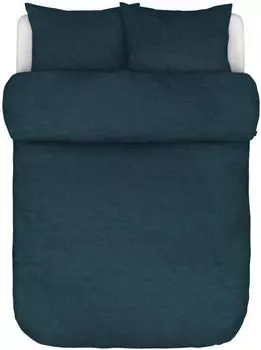 Комплект постельного белья Marc O' Polo Valka цвет индиго синий размер 200х220+2/80х80 Marc O'Polo