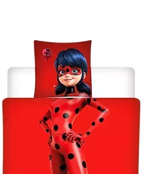 Комплект постельного белья Miraculous, красный