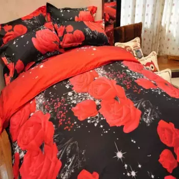 Комплект постельного белья Miyan, красный