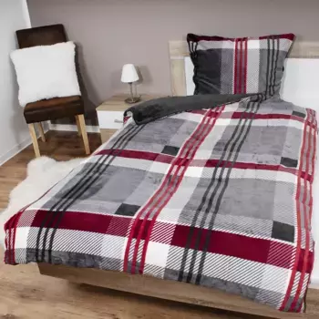 Комплект постельного белья Mojawo, красный