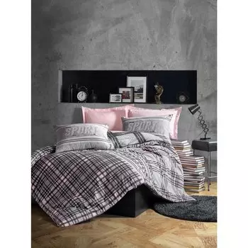 Комплект постельного белья мужского одинарного пододеяльника Andrea Dried Rose