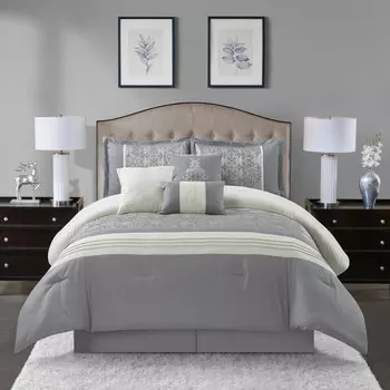 Комплект постельного белья Nanshing Marley, серый