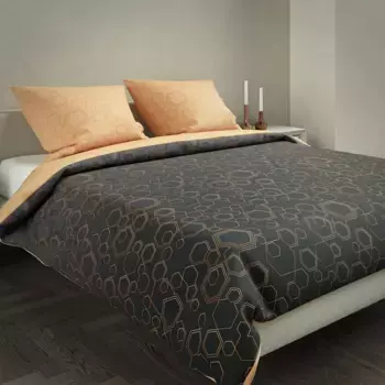 Комплект постельного белья One-Home, коричневый