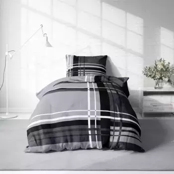 Комплект постельного белья One-Home, серый