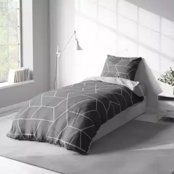 Комплект постельного белья One-Home, серый