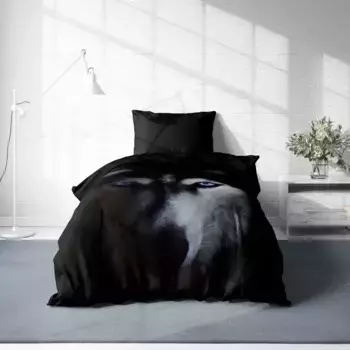 Комплект постельного белья One-Home, черный