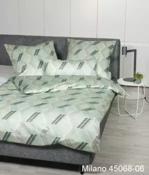 Комплект постельного белья Original Janine, зеленый